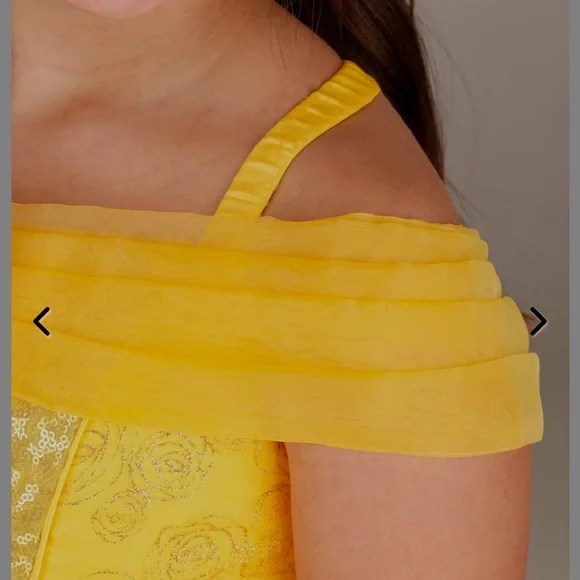 Disney's Beauty and the Beast Belle Costume for Girls NEW TAGS Child Size Medium - Picture 13 of 15